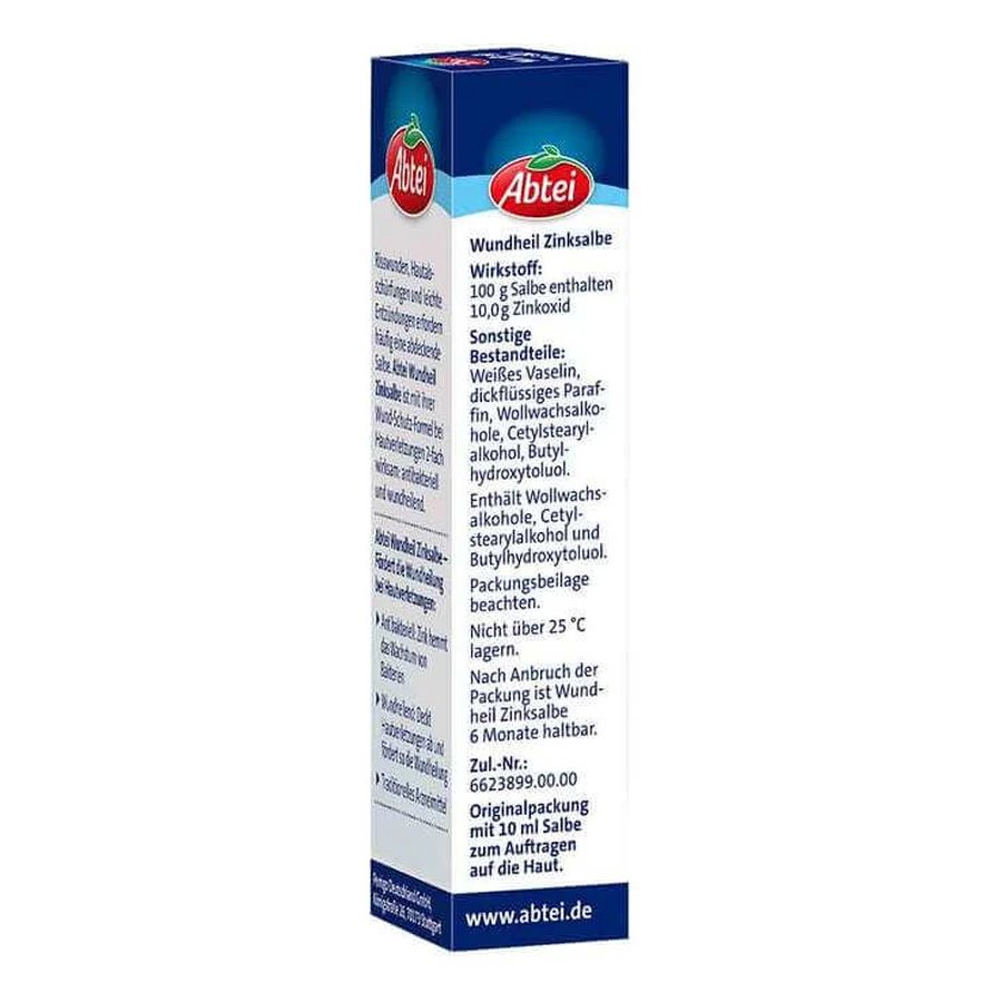 Abtei Wundheil zinkzalf, 75 ml zalf