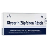 Rösch glycerinezetpillen 3 g tegen constipatie, 100 zetpillen