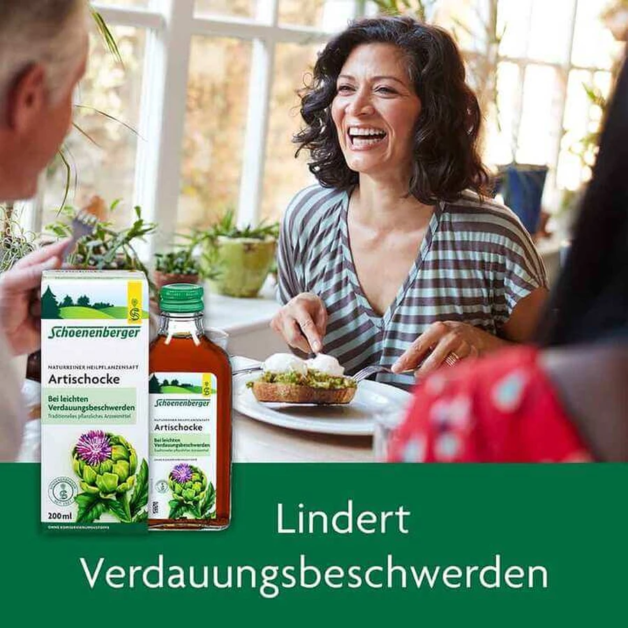 Schoenenberger HPS Artisjoksap, 200 ml
