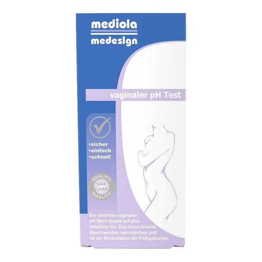 Snelle vaginale pH-test, verpakking van 10 stuks