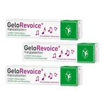 GeloRevoice keelpastilles met vlierbloesem (zonder menthol) tegen heesheid, 3 x 20 pastilles