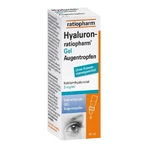 Hyaluron-Ratiopharm Gel Eye Drops, 10 ml eye drops