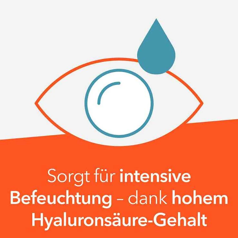 Hyaluron-Ratiopharm Gel Eye Drops, 10 ml eye drops