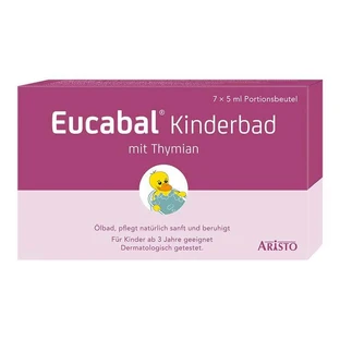 Eucabal Kinderbad mit Thymian, 7X5 ml Bad