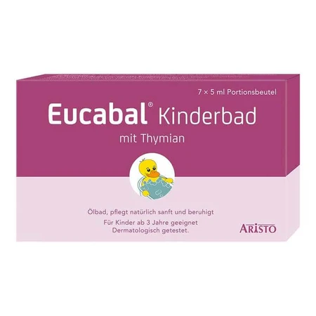 Eucabal Kinderbad mit Thymian, 7X5 ml Bad