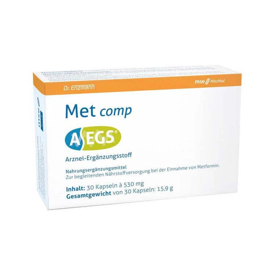 Aegs Met comp-capsules, 30 capsules