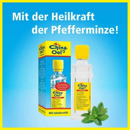 Chinese Oil with Inhaler, 25 ml Essential Oil