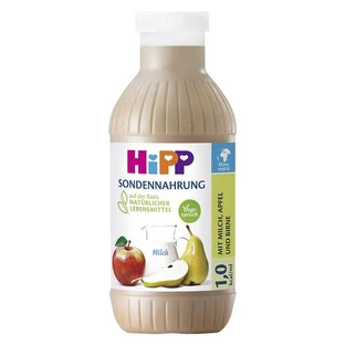 Hipp Sondennahrung Milch Apfel & Birne Kunststoff Fl., 500 ml Flaschen