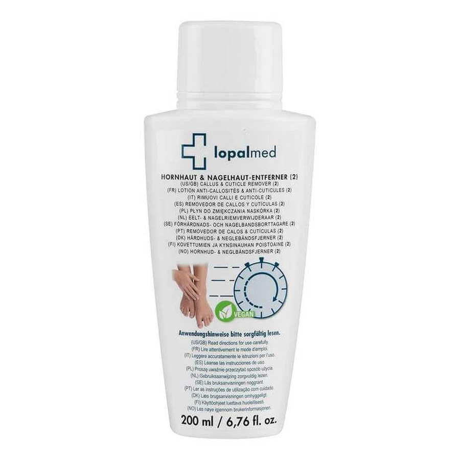 Lopalmed Callus & Cuticle Remover Lotion, 200 ml Lotion