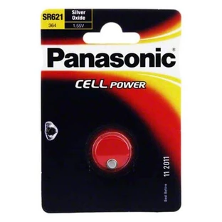 Batteries: SR 621 button cell, 1 pc. (as needed)