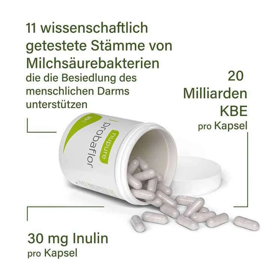 Nupure probaflor Microbiotica, capsule enterice, 2x90 capsule enterice