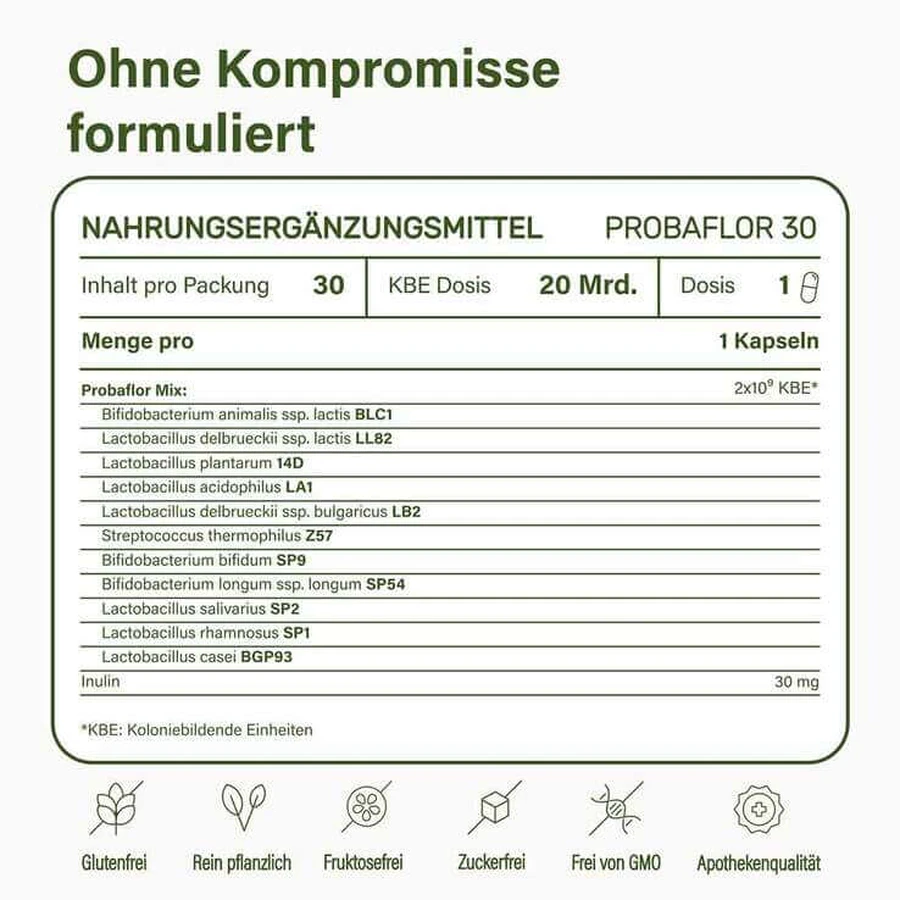 Nupure probaflor Microbiotica, capsule enterice, 2x90 capsule enterice