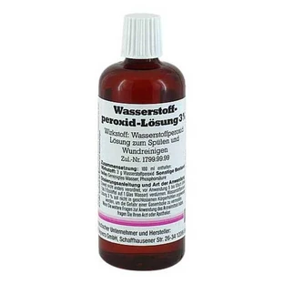 Hydrogen Peroxide Solution 3%, 100 ml solution