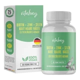 Biotin + Zinc + Selenium for Skin, Hair, and Nails—Vegan Tablets, 365 Tablets