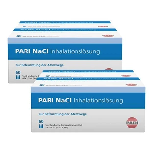 PARI NaCl Inhalationslösung Ampullen, 20X5 ml Ampullen