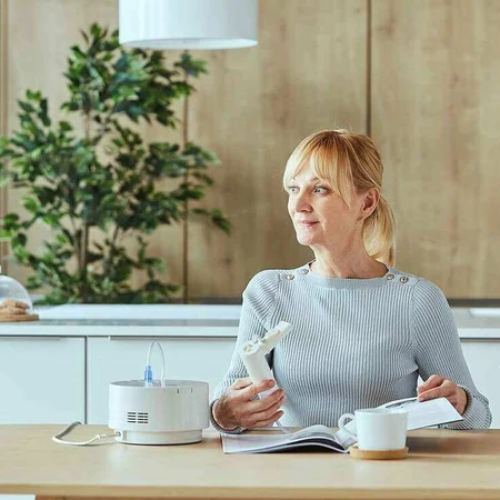 OMRON C28P-inhalator, 1 stuk, in de staat waarin hij zich bevindt