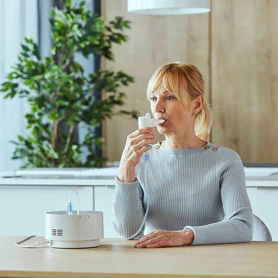 OMRON C28P-inhalator, 1 stuk, in de staat waarin hij zich bevindt