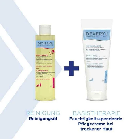 Dexeryl Skin Care Cream, 2 x 500 g tubes