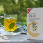 H&S Throat and Throat Tea Tea Bags, 20 x 2.5 g tea bags