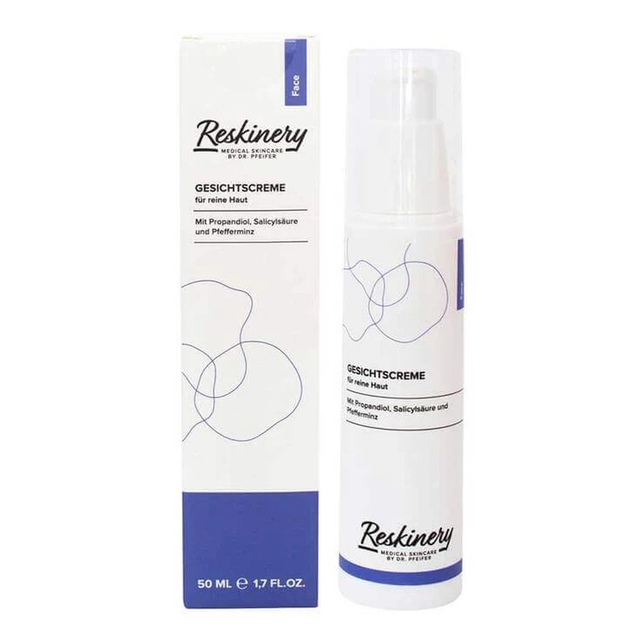 Reskinery Cremă de față pentru ten curat, 50 ml cremă