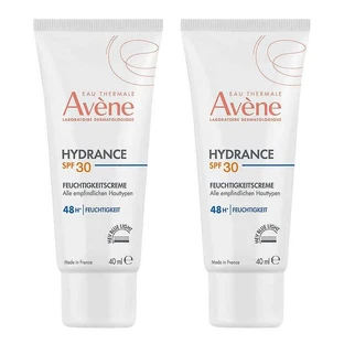 Avene Hydrance Feuchtigkeitscreme SPF 30, 2x40 ml Creme