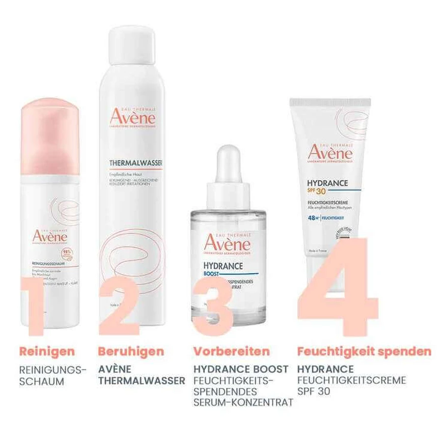 Avene Hydrance Feuchtigkeitscreme SPF 30, 2x40 ml Creme