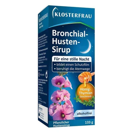 Klosterfrau Bronchiale hoestsiroop, 133 g siroop