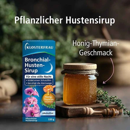 Klosterfrau Bronchiale hoestsiroop, 133 g siroop