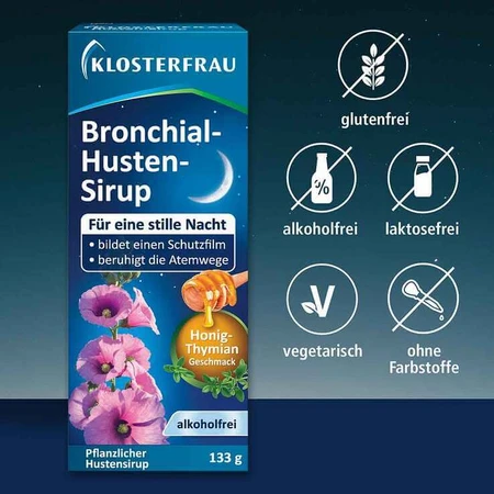 Klosterfrau Bronchiale hoestsiroop, 133 g siroop
