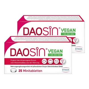 Daosin Vegan Tablets, 4 x 25 tablets