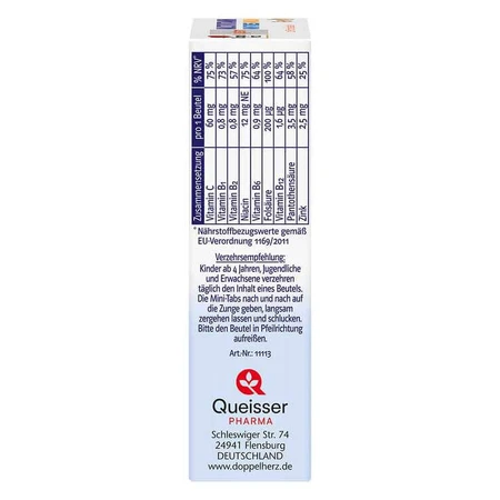 Doppelherz Multivitamin Mini-Tabs Family System, 3 x 20 comprimés