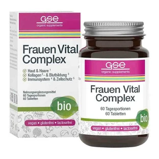 Vital Complex Organic-tabletten voor vrouwen, 60 tabletten