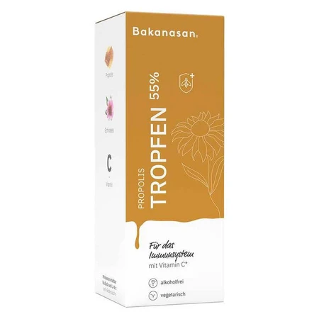 Bakanasan Propolis Drops 55%, 30 ml bottle