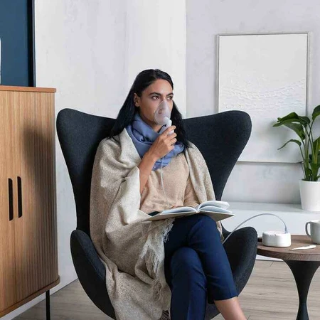 Inhalador con compresor Omron NE-C810 Neb-C810-E, 1 unidad, tal y como está