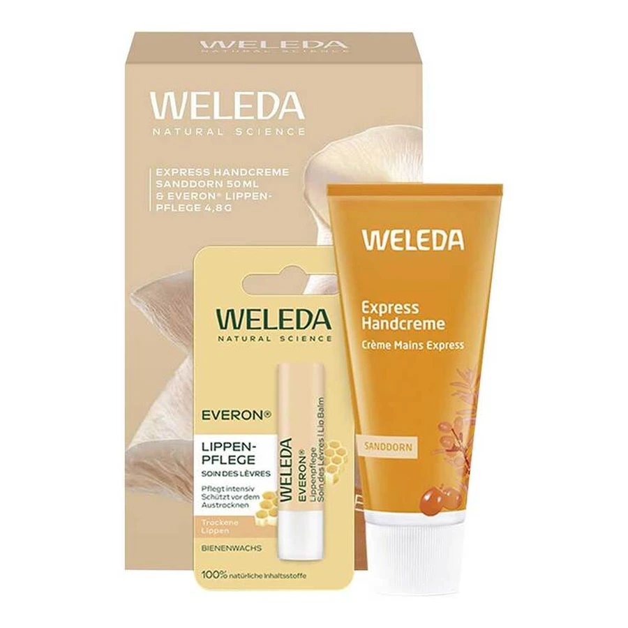 Set de regalo de Weleda: Crema de manos Express y Everon, 1 unidad, según disponibilidad