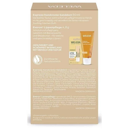 Set de regalo de Weleda: Crema de manos Express y Everon, 1 unidad, según disponibilidad