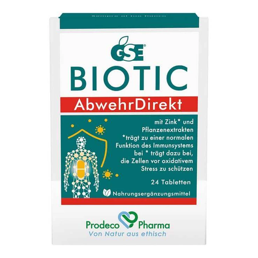 Gse Biotic Immune Defense Tablets, 24 tablets
