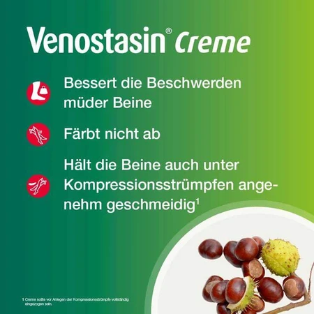 Venostasin® Cream for Tired Legs, 100 g cream