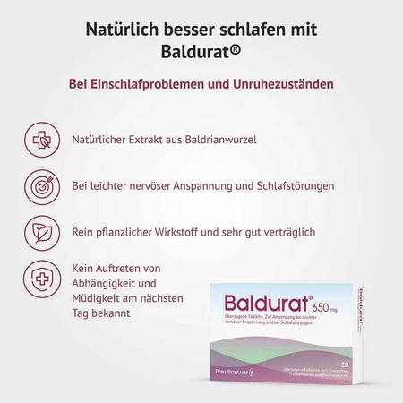 Baldurat Film-Coated Tablets, 20 film-coated tablets