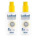 Ladival Sunscreen Spray for Dry Skin SPF 30, 2x150 ml Spray