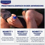 Hansaplast Second Skin Protective Spray Bandage, 2 x 40 ml spray bottles