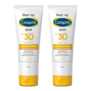Cetaphil Sun Liposomal Lotion SPF 30 Sunscreen, 2 x 200 ml Lotion