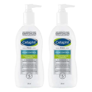Lotion hydratante apaisante Cetaphil Pro Itch Control, 2 x 295 ml