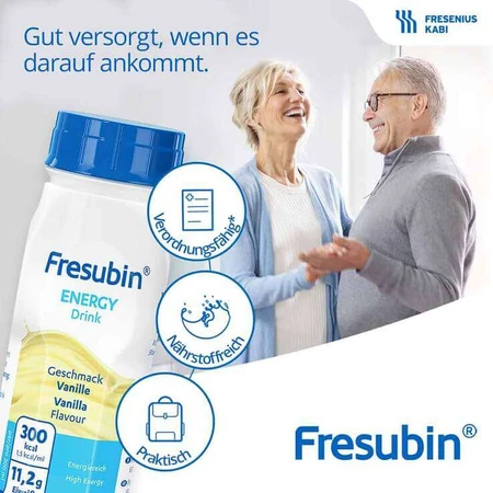 Fresubin Energy Drink Mischkarton Trinkflasche , 2x4800 ml Lösung
