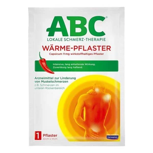 ABC Capsicum Heat Patch, 1 patch