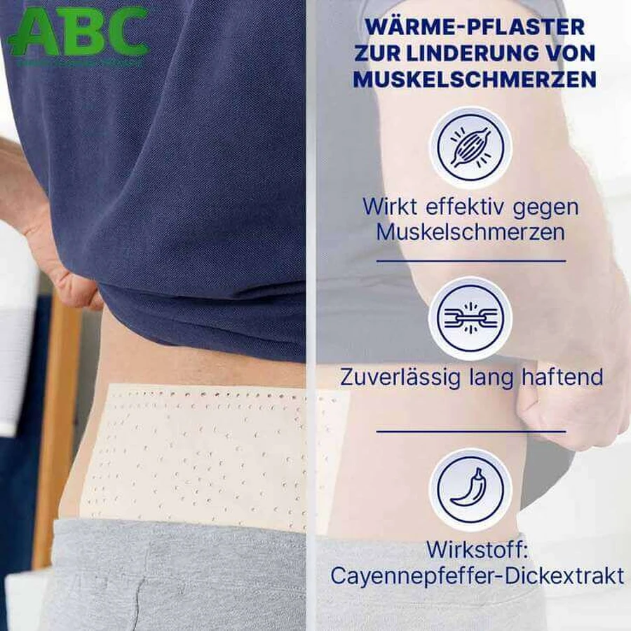 ABC Capsicum Heat Patch, 1 patch