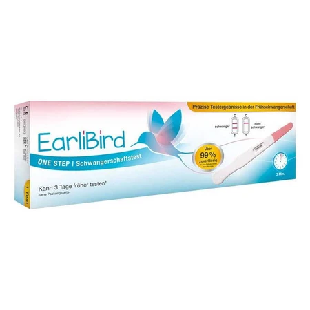 Earlibird Zwangerschapstest, 1 teststrip