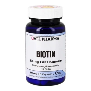 Biotin 10 mg GPH Kapseln, 180 St Kapseln
