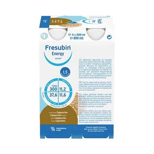 Fresubin Energy Drink Cappuccino Bottle, 6 x 4 x 200 ml Solution