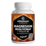 Magnesium Bisglycinat + Vitamin B6 Kapseln, 240 St Kapseln